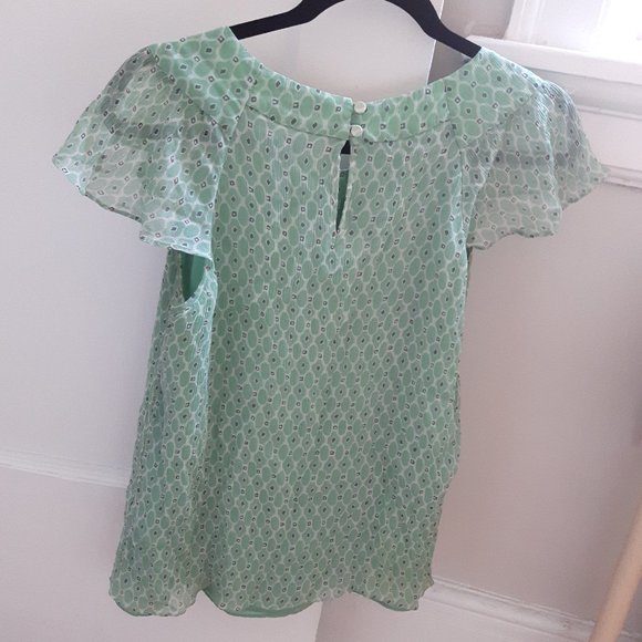 Sheer lined blouse - Picture 3 of 4